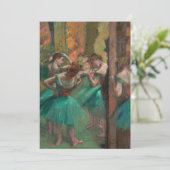 Dancers, roze en groen | Edgar Degas (Staand voorkant)