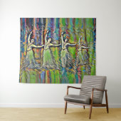 Dancers Tapestry Wandkleed (In Situ (horizontaal))
