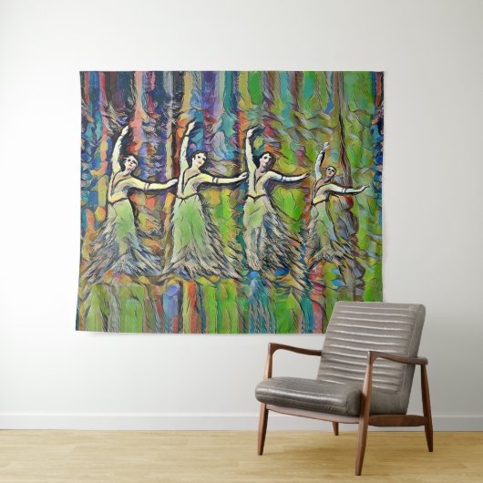Dancers Tapestry Wandkleed