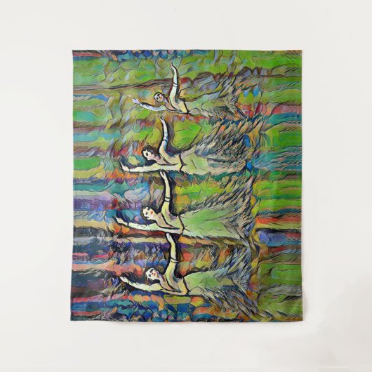 Dancers Tapestry Wandkleed (Voorkant)