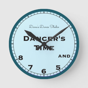 Dancer's Time 5, 6, 7 en 8 Novelty  Ronde Klok