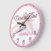 Dancer's Time Wall klok (Hoek)