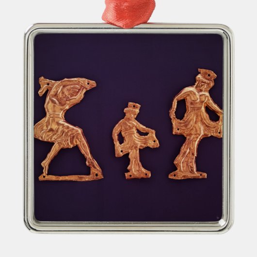 Dancers van de goddess Demeter Metalen Ornament (Voorkant)