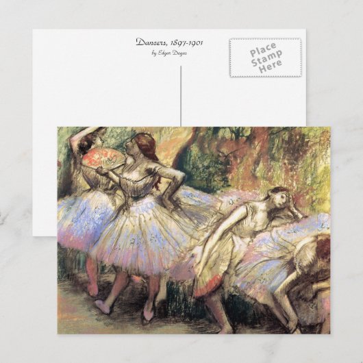 Dancers van Degas Briefkaart (Voorkant / Achterkant)