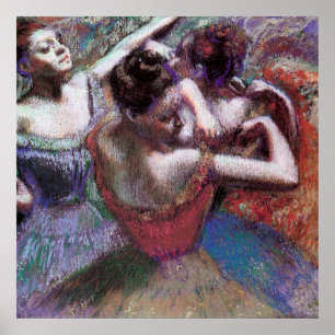 Dancers van Degas Poster
