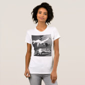 Dancers zijn niet geboren t-shirt (Voorkant volledig)