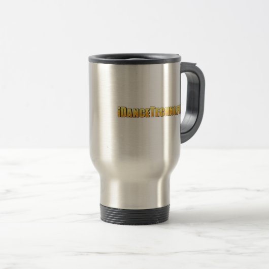 DanceTechno Coffee Cup Reisbeker (Voorkant rechts)