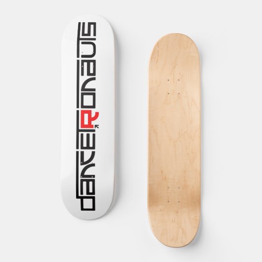 Dancetronauts Shuttle Board Persoonlijk Skateboard (Voorkant)
