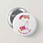 danceverder ontwikkel de knop van het sproeier ronde button 5,7 cm (Voorkant /achterkant)