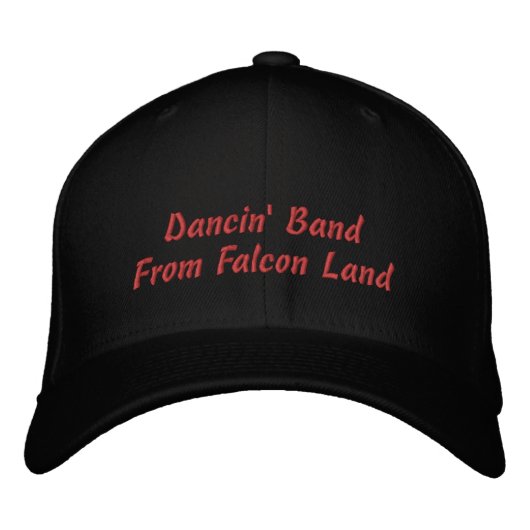Dancin' Band uit Falcon Land  Geborduurde Pet (Voorkant)