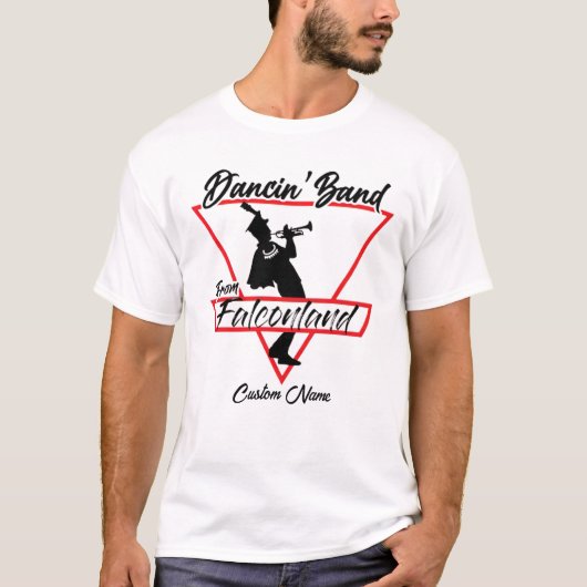 Dancin' Band uit Falcon Land T-shirt (Voorkant)