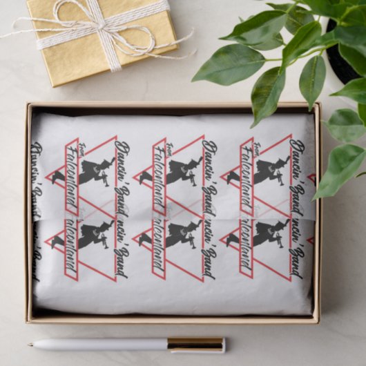 Dancin' Band van Falconland Tissue Paper Tissuepapier (Geschenk)