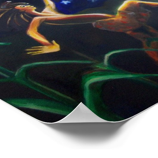 Dancin in de Moonlight Poster (Hoek)