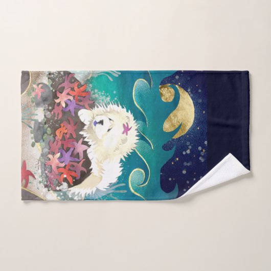 DANCIN MET DE STARZ crème chow handdoek set (Handdoek)