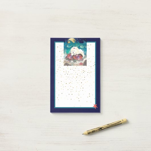 DANCIN MET DE STARZ-crème-show Post-It Notes (Op bureau)