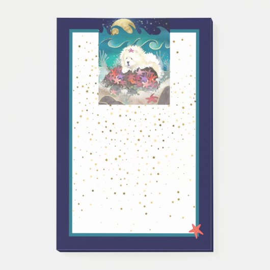 DANCIN MET DE STARZ-crème-show Post-It Notes (Voorkant)