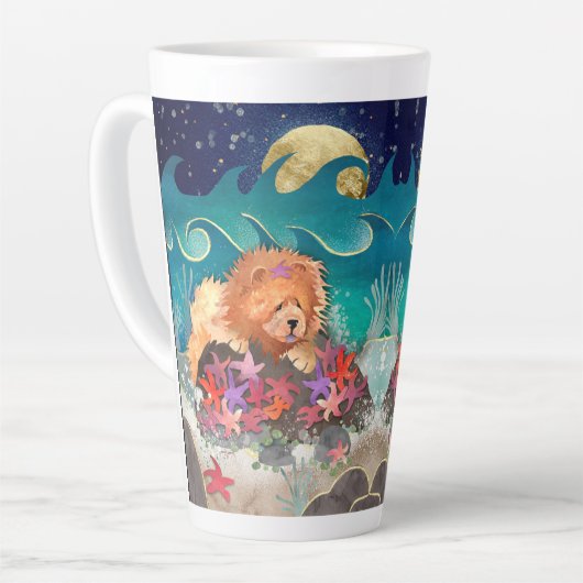 DANCIN' MET DE STARZ Red Chow Latte Mok (Linkerhoek)