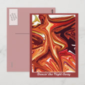 Dancin' tha Night     AwayPostcard Briefkaart (Voorkant / Achterkant)