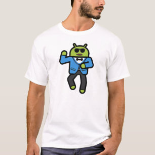 Dancing Android T-shirt