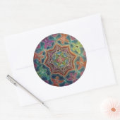 Dancing Angels Mandala Art Sticker (Envelop)