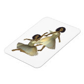 Dancing Angels Premium Magnet Magneet (Linkerzijde)