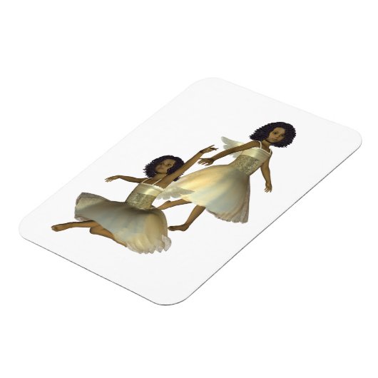 Dancing Angels Premium Magnet Magneet (Linkerzijde)