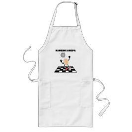 Dancing Arepa Grappig Tweetalig Venezolaans Arepa Lang Schort
