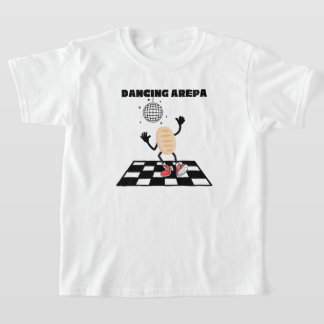 Dancing Arepa Grappig Tweetalig Venezolaans Arepa T-shirt