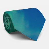 Dancing Aurora borealis Stropdas (Opgerold)