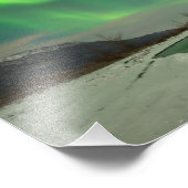 Dancing Aurora Foto Afdruk (Hoek)