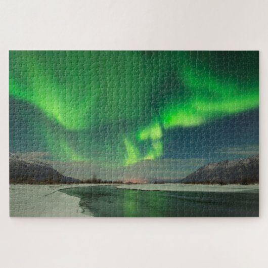 Dancing Aurora Legpuzzel (Horizontaal)