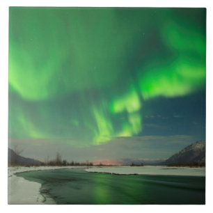 Dancing Aurora Tegeltje