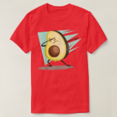 Dancing Avocado Lovers Dab Avocado Dabbing Avocado T-shirt (Design voorkant)