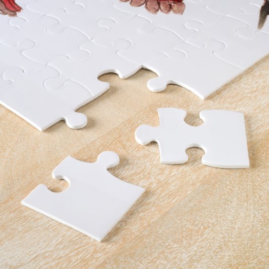 Dancing Aztec shaman-krijger Legpuzzel (Zijkant)