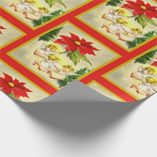 Dancing Baby Angels Cadeaupapier (Hoek)