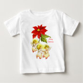 Dancing Baby Angels Kerst Baby Shirt (Voorkant)