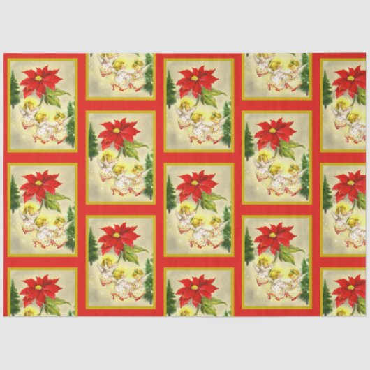 Dancing Baby Angels Tissuepapier (Voorkant)