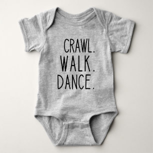 Dancing Baby - Crawl Walk Dance Romper