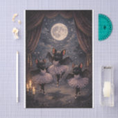 Dancing Ballerina Bats Tissuepapier (Craft)