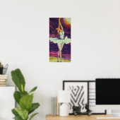 Dancing Ballerina Fine Art Poster (Thuiskantoor)