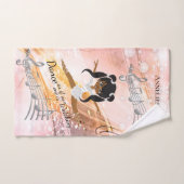 Dancing Ballerina Girl - Dance Bad Handdoek (Handdoek)