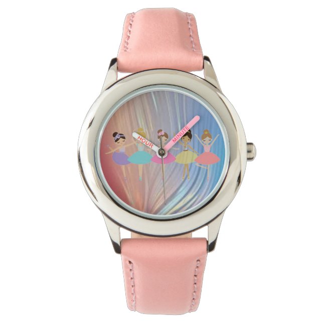 Dancing Ballerina Kinder Watch Horloge (Voorkant)