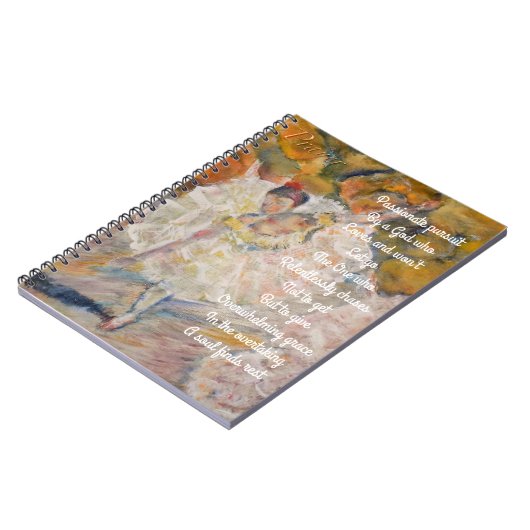 Dancing Ballerina prayer journal Notitieboek (Linkerzijde)