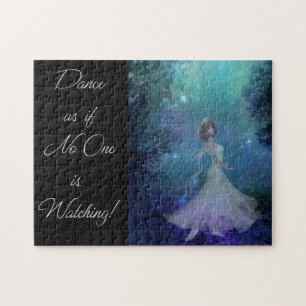 Dancing Ballerina Puzzle Legpuzzel