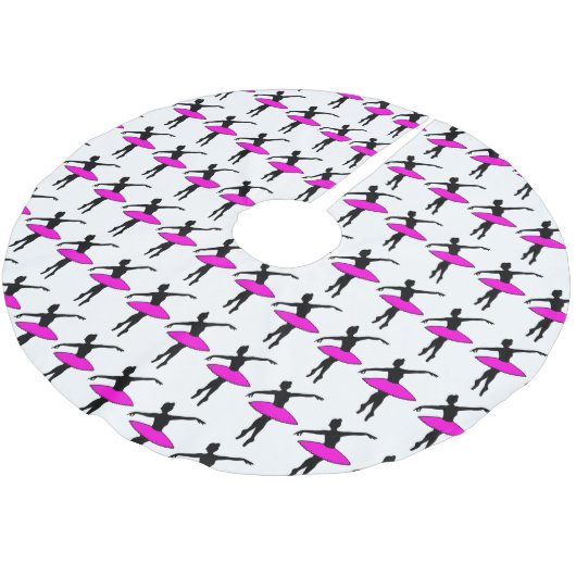 Dancing Ballerinas Ballet Dance Teacher Studio Kerstboom Rok (Gekanteld)