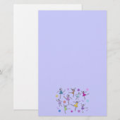Dancing Ballerinas Stationery Briefpapier (Voorkant / Achterkant)