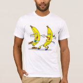 Dancing Bananas Mannen T-shirt (Voorkant)