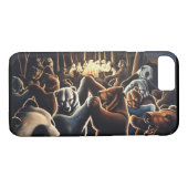 Dancing Beer iPhone 7 hoesje Wildlife Art Beer Gif (Achterkant (Horizontaal))