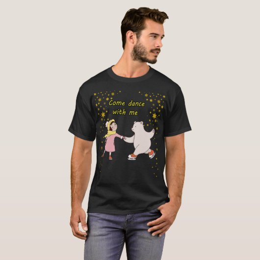 Dancing Beer T-shirt (Voorkant volledig)