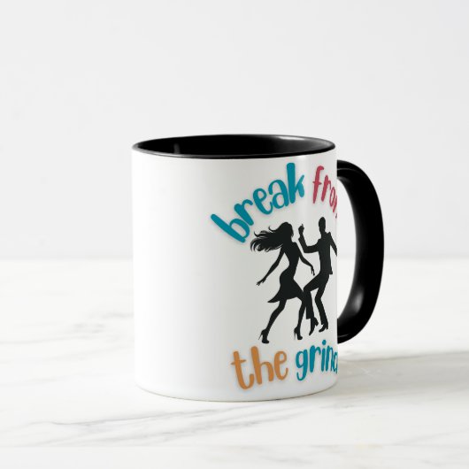 Dancing BFTG Coffee Mok (Voorkant rechts)